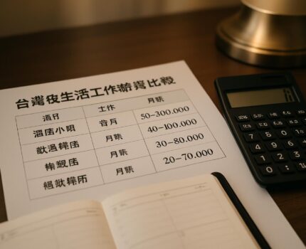酒店薪資結構比較解析：不同班別與店型的待遇差異